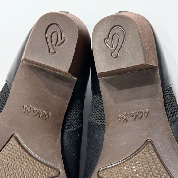 OluKai Ho Oui Women’s Ankle Booties Boots Comfort Shoes Black Leather Size 10 - Picture 6 of 15